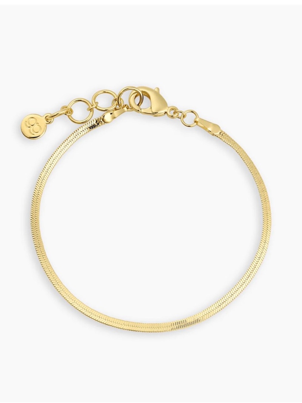 Gorjana Gold Herringbone Bracelet